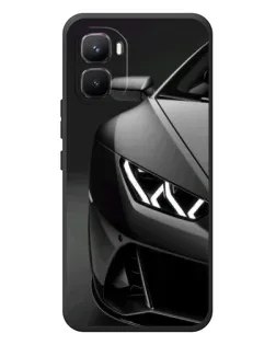 Чехол для Infinix GT 50 Pro с картинкой «Lamborghini фары детализация»