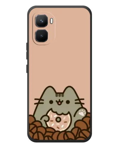 Чехол для Infinix GT 50 Pro с картинкой «Кофейный Пушин»