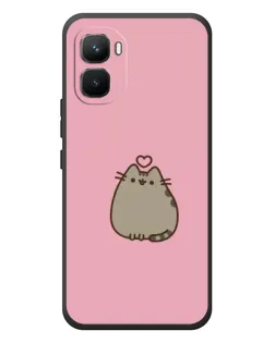 Чехол для Infinix GT 50 Pro с картинкой «Pusheen сердце»