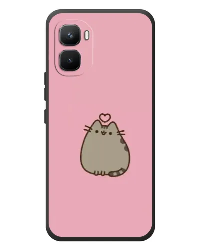 Чехол для Infinix GT 50 Pro с картинкой «Pusheen сердце»