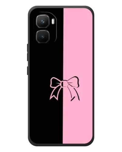 Чехол для Infinix GT 50 Pro с картинкой «Половинки банта»