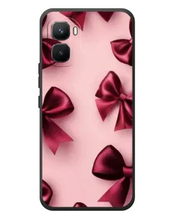 Чехол для Infinix GT 50 Pro с картинкой «Бордовый атлас»