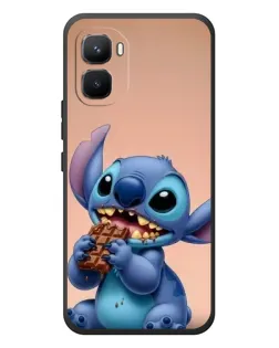 Чехол для Infinix GT 50 Pro с картинкой «Стич ест шоколад»