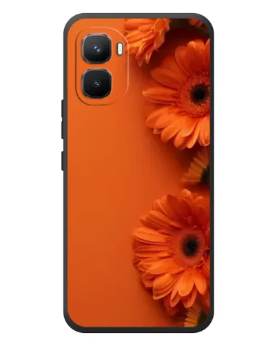 Чехол для Infinix GT 50 Pro с картинкой «Оранжевые герберы»