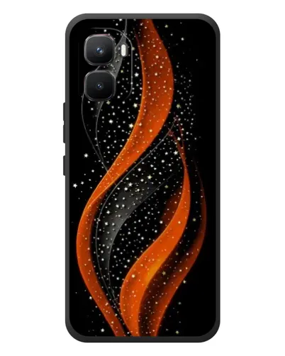 Чехол для Infinix GT 50 Pro с картинкой «Огненная звездная волна»