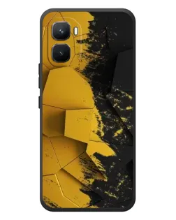 Чехол для Infinix GT 50 Pro с картинкой «Золотые осколки геометрии»