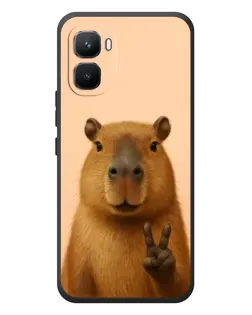Чохол для Infinix GT 50 Pro з картинкою «Капібара вікторія»