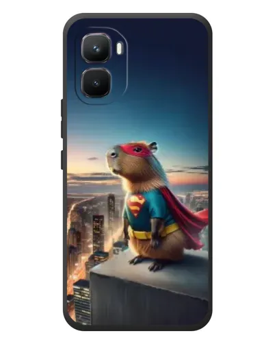 Чехол для Infinix GT 50 Pro с картинкой «Капи-мен супергерой»