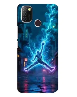 Чохол для Infinix Hot 10 Lite з картинкою «Jordan Gold Jumpman» Чохол для Infinix Hot 10 Lite з картинкою «Jordan Gold Jumpman»