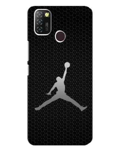 Чехол для Infinix Hot 10 Lite с картинкой «Jordan Dark Carbon» Чехол для Infinix Hot 10 Lite с картинкой «Jordan Dark Carbon»