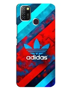 Чохол для Infinix Hot 10 Lite з картинкою «Абстракція Adidas» Чохол для Infinix Hot 10 Lite з картинкою «Абстракція Adidas»