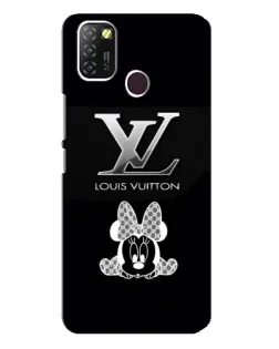 Чехол для Infinix Hot 10 Lite с картинкой «LV и Минни Маус»