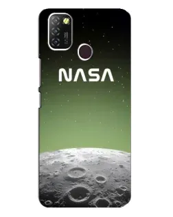 Чехол для Infinix Hot 10 Lite с картинкой «NASA — лунный градиент»