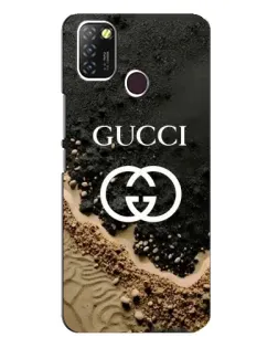 Чехол для Infinix Hot 10 Lite с картинкой «Gucci — песчаные дюны»