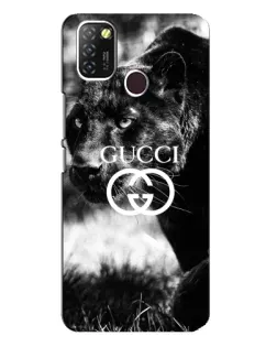 Чохол для Infinix Hot 10 Lite з картинкою «Gucci — дика природа»