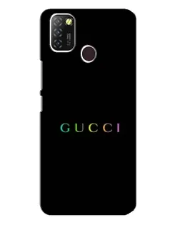 Чохол для Infinix Hot 10 Lite з картинкою «Gucci — неоновий мінімалізм»
