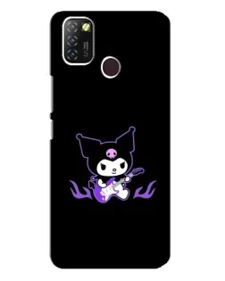Чехол для Infinix Hot 10 Lite с картинкой «Электрическая Kuromi»