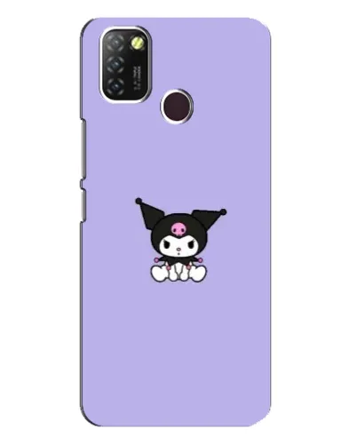 Чехол для Infinix Hot 10 Lite с картинкой «Kuromi — фиолетовый минимализм» Чехол для Infinix Hot 10 Lite с картинкой «Kuromi — фиолетовый минимализм»