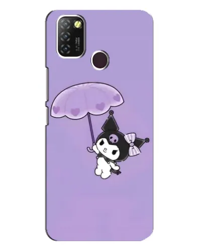Чехол для Infinix Hot 10 Lite с картинкой «Kuromi с зонтиком» Чехол для Infinix Hot 10 Lite с картинкой «Kuromi с зонтиком»