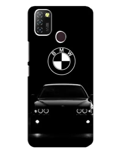 Чехол для Infinix Hot 10 Lite с картинкой «BMW — взгляд из темноты»