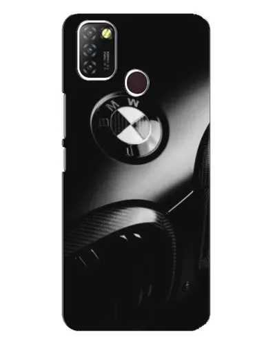 Чехол для Infinix Hot 10 Lite с картинкой «Эмблема BMW — макро»