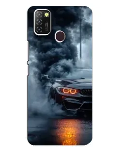 Чехол для Infinix Hot 10 Lite с картинкой «BMW M-Power — абстракция»