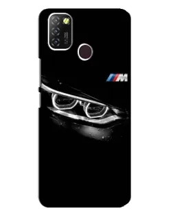Чехол для Infinix Hot 10 Lite с картинкой «BMW — взгляд тигра»