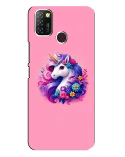 Чехол для Infinix Hot 10 Lite с картинкой «Сказочный единорог»