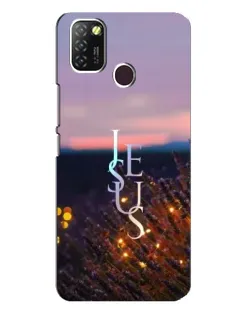 Чохол для Infinix Hot 10 Lite з картинкою «Світло Боже уночі»