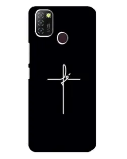 Чохол для Infinix Hot 10 Lite з картинкою «Тонкий хрест»