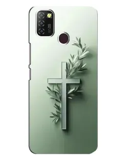 Чохол для Infinix Hot 10 Lite з картинкою «Оливкова гілка»