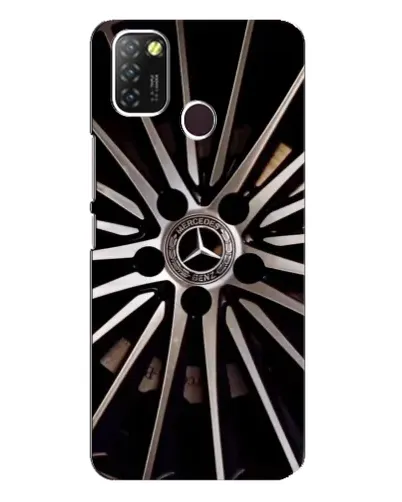Чехол для Infinix Hot 10 Lite с картинкой «Диск Mercedes»