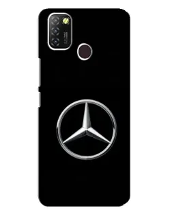Чехол для Infinix Hot 10 Lite с картинкой «Mercedes классический лого»