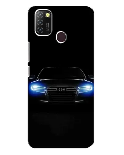 Чехол для Infinix Hot 10 Lite с картинкой «Audi в неоне» Чехол для Infinix Hot 10 Lite с картинкой «Audi в неоне»