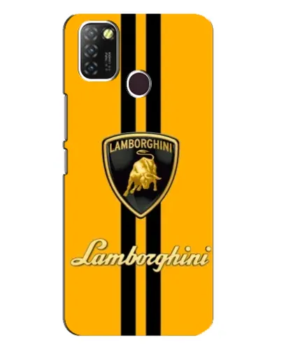 Чехол для Infinix Hot 10 Lite с картинкой «Lamborghini Stripe желтый» Чехол для Infinix Hot 10 Lite с картинкой «Lamborghini Stripe желтый»