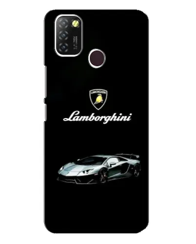 Чехол для Infinix Hot 10 Lite с картинкой «Логотип Lamborghini классика» Чехол для Infinix Hot 10 Lite с картинкой «Логотип Lamborghini классика»