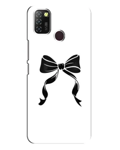 Чехол для Infinix Hot 10 Lite с картинкой «Классический бант»