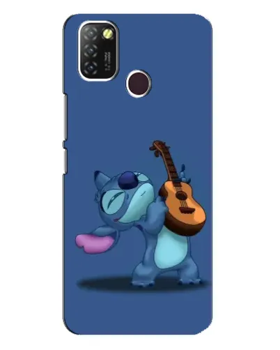 Чохол для Infinix Hot 10 Lite з картинкою «Стіч з укулеле»