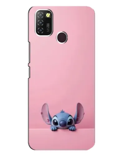 Чохол для Infinix Hot 10 Lite з картинкою «Stitch визирає»