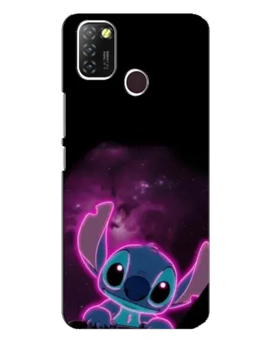 Чохол для Infinix Hot 10 Lite з картинкою «Неоновий Stitch»