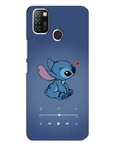 Чохол для Infinix Hot 10 Lite з картинкою «Музичний Stitch»