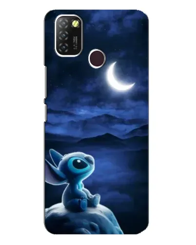 Чохол для Infinix Hot 10 Lite з картинкою «Місячна ніч Стіча»