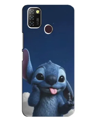 Чохол для Infinix Hot 10 Lite з картинкою «Стіч у хмарах»