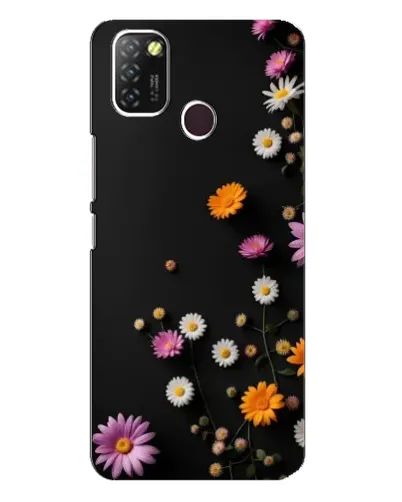 Чехол для Infinix Hot 10 Lite с картинкой «Цветочная композиция»