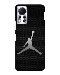 Чехол для Infinix Hot 11s с картинкой «Jordan Dark Carbon»