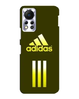 Чехол для Infinix Hot 11s с картинкой «Оливковый градиент Adidas»
