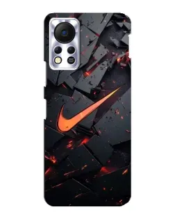 Чехол для Infinix Hot 11s с картинкой «Nike — эффект разломов» Чехол для Infinix Hot 11s с картинкой «Nike — эффект разломов»