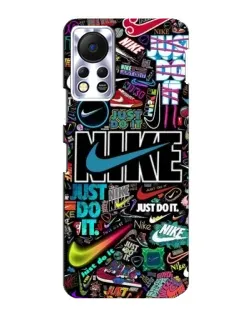 Чехол для Infinix Hot 11s с картинкой «Яркий коллаж Nike» Чехол для Infinix Hot 11s с картинкой «Яркий коллаж Nike»