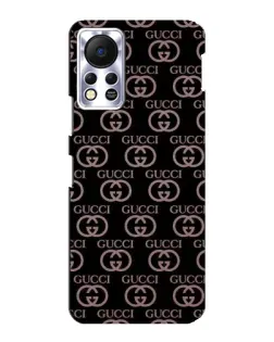 Чехол для Infinix Hot 11s с картинкой «Классическая монограмма Gucci»