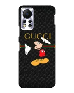 Чехол для Infinix Hot 11s с картинкой «Микки Маус Gucci»